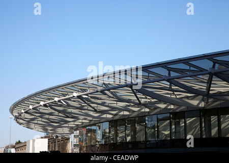 Detail der Eingang des neuen Königs Cross Station (Architekt John McAslan und Partner) Stockfoto