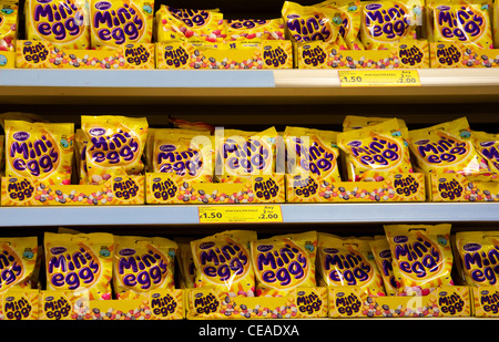 Cadbury Mini Eiern Stockfoto