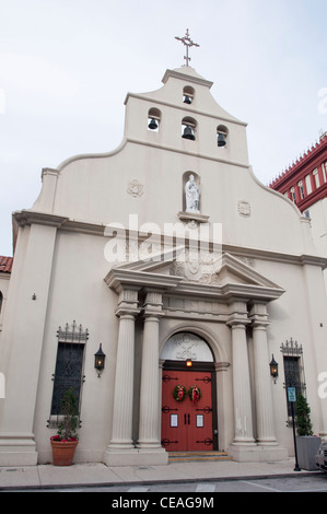 Kathedrale Basilica des Augustinus, 44 Kathedrale statt. St. Augustine, Florida, Vereinigte Staaten, USA, Nordamerika Stockfoto