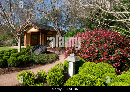 Teehaus in der Gosford / Edogawa Gedenk-japanischer Garten, Gosford NSW Australia Stockfoto