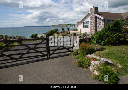 Bigbury am Meer Devon England uk Stockfoto