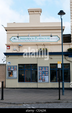 Das Greenwich Playhouse Theatre in Süd-London, Heimat der Galeone Theatre Company. Stockfoto