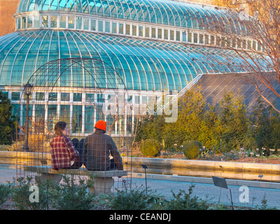 Brooklyn Botanic Garden Grounds in Brooklyn NYC Stockfoto