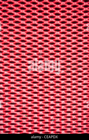 Rot Metall Stockfoto
