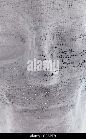 Weiße Maske Stockfoto