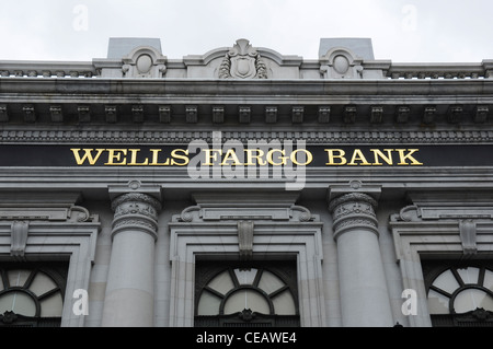 Wells Fargo Bank, San Francisco, Kalifornien, USA Stockfoto
