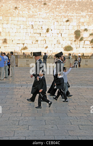 Klagemauer Jerusalem Israel Stockfoto