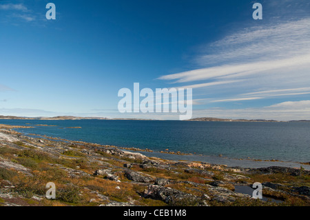 Kanada, Neufundland und Labrador, Northern labrador Küste, hopedale (aka agvituk). Stockfoto