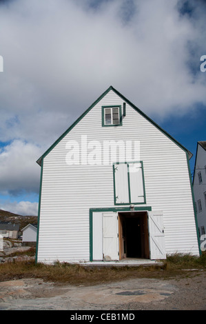 Kanada, Northern Labrador, hopedale (aka agvituk). hopedale mission National Historic Site, mährischen Museum. Stockfoto