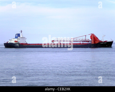 Selbst entladen Massengutfrachter Yeoman Bank Stockfoto