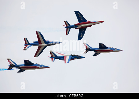 2010 Air Display Tattoo Aviation Raf Fairford "Royal International Air Tattoo" "Air Tattoo" "Alpha Jets" France Air Force Franken Stockfoto