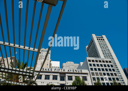 Union Square. San Francisco. Kalifornien. Stockfoto