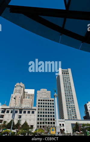 Union Square. In San Francisco. California Stockfoto