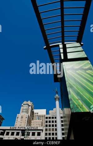 Union Square. San Francisco. Kalifornien. Stockfoto