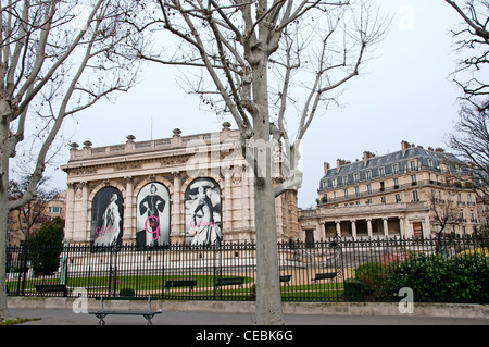 Das Palais Galliera Musée De La Mode De La Ville de Paris zeigt die Geschichte der Mode und Kostüm Designer Couturier Frankreich Stockfoto