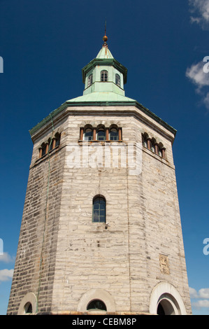 Norwegen, Stavanger. historischen Valberg Turm & guards Museum (aka Valberg tarnet) Stockfoto