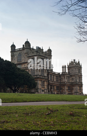 Wollaton Hall, Nottingham, England. Als Standort für Wayne Manor im Batman-Film The Dark Knight Rises Stockfoto