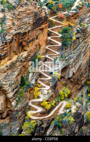 Walters Wiggles, Zion Nationalpark Stockfotografie - Alamy