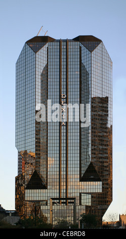 Der Dexia Gebäude am Ufer der Seine in Paris war das französische Hauptquartier der internationalen Bank bis 2007 Stockfoto