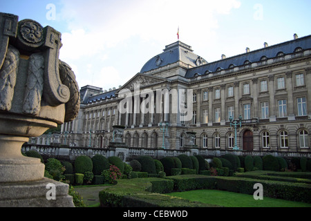 Der königliche Palast von Brüssel Stockfoto