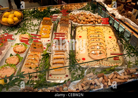 St Germain de Prés Feinkost inländischen Caterer Paris Frankreich Französisch Stockfoto