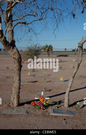 Ausgeschlossene Friedhof Stockfoto