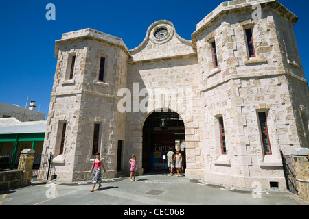 Das alte Fremantle Gefängnis. Gebaut durch Sträflingsarbeit des Gefängnisses von 1855 bis 1991 in Betrieb. Fremantle, Western Australia, Australien Stockfoto