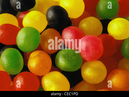 Candy, close-up, full-frame Stockfoto