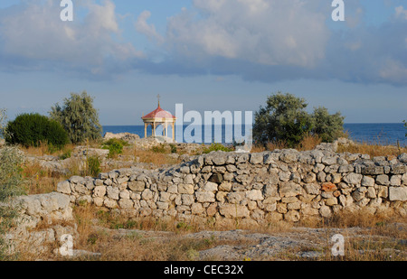 Ukraine. Chersones Taurica. 6. Jahrhundert vor Christus. Die Ruinen. Sewastopol. Stockfoto