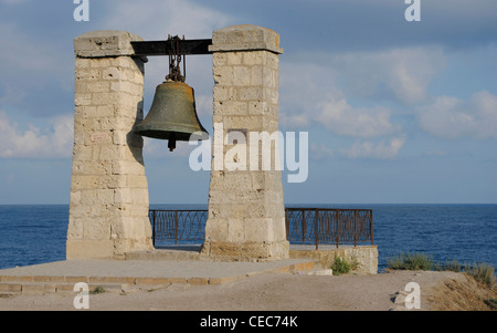 Ukraine. Chersones Taurica. 6. Jahrhundert vor Christus.  Die Glocke der Chersones. 1778. Sewastopols. Stockfoto