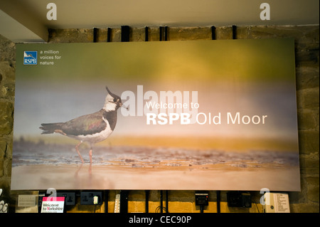 RSPB, alten Moor Natur Naturschutzgebiet, Dearne Valley, Rotherham. Februar 2012 Stockfoto