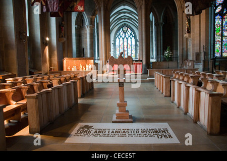 Die Kapelle des Heiligen Georg in der Kathedrale von Sheffield, Sheffield, South Yorkshire UK Stockfoto