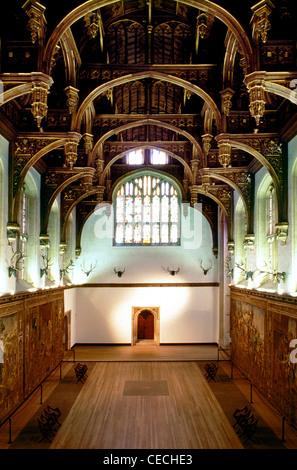 Die große Halle im Hampton Court Palace, United Kingdom Stockfoto