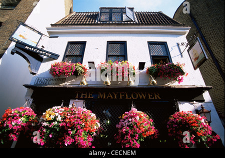 England, London, Mayflower Pub in Rotherhithe Stockfoto