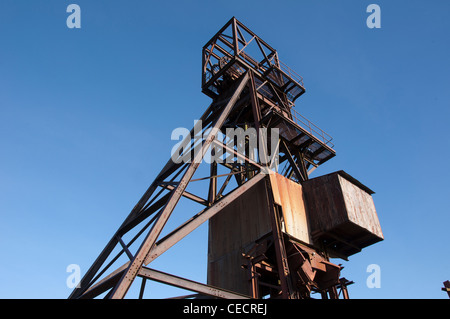 Die groverake flourspar Mine ist zwischen den Dörfern rookhope in gewohnt in der Grafschaft Durham und allenheads in Northumberland. Stockfoto