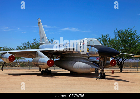 Convair B-58 Hustler Überschall-Bomber in das Pima Air Museum Stockfoto