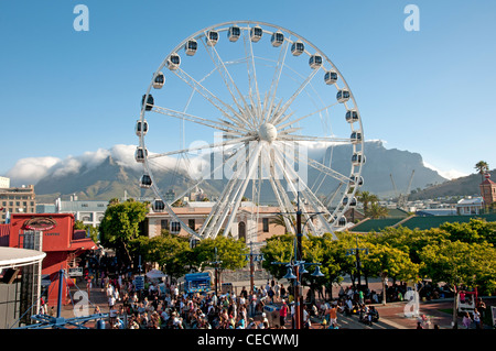 Riesenrad Waterfront komplexen Kapstadt Südafrika Stockfoto