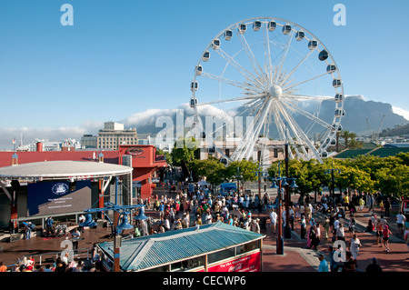 Riesenrad Waterfront komplexen Kapstadt Südafrika Stockfoto