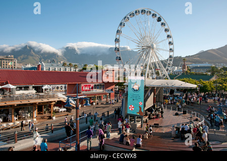 Riesenrad Waterfront komplexen Kapstadt Südafrika Stockfoto