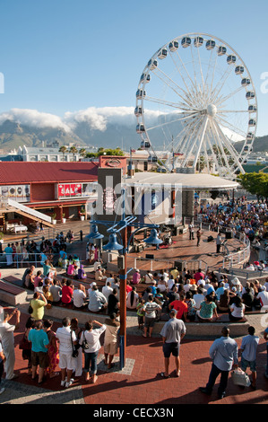 Riesenrad Waterfront komplexen Kapstadt Südafrika Stockfoto