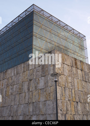 Arcitecture der Synagoge Ohel Jakob, München, Deutschland Stockfoto