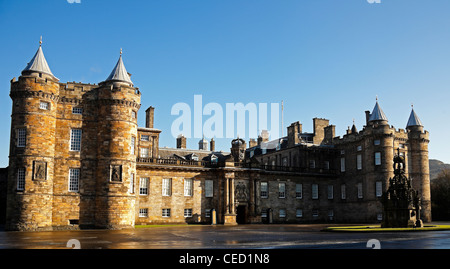 Palace of Holyroodhouse in Edinburgh Schottland Großbritannien Europa Stockfoto