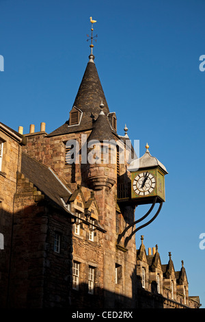 Tolbooth, Royal Mile, Canongate Edinburgh Schottland Großbritannien Europa Stockfoto