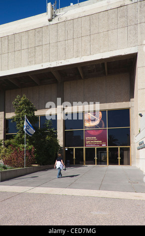 Israel, Tel Aviv, Tel Aviv Universität, äußere des Nahum Goldman Museum der jüdischen Diaspora Stockfoto