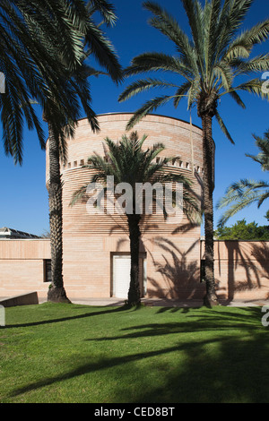 Israel, Tel Aviv, Tel Aviv Universität, Cymbalista Synagoge, Architekten Mario Botta Stockfoto