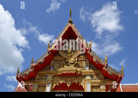 Tempel Wat Chalong, der größten und bekanntesten der 29 buddhistischen Tempel von Phuket Island, Thailand, Asien Stockfoto