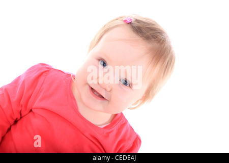 Porträt eines Mädchens Kleinkind Stockfoto