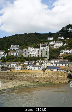 Polperro auf der Südküste von Cornwall England Stockfoto