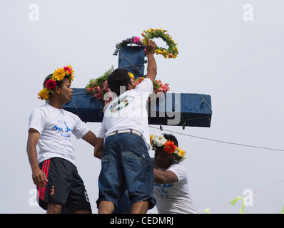 San Jao Festival Goa Stockfoto