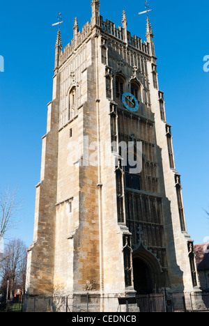 Der Glockenturm im Stiftspark, Evesham Stockfoto